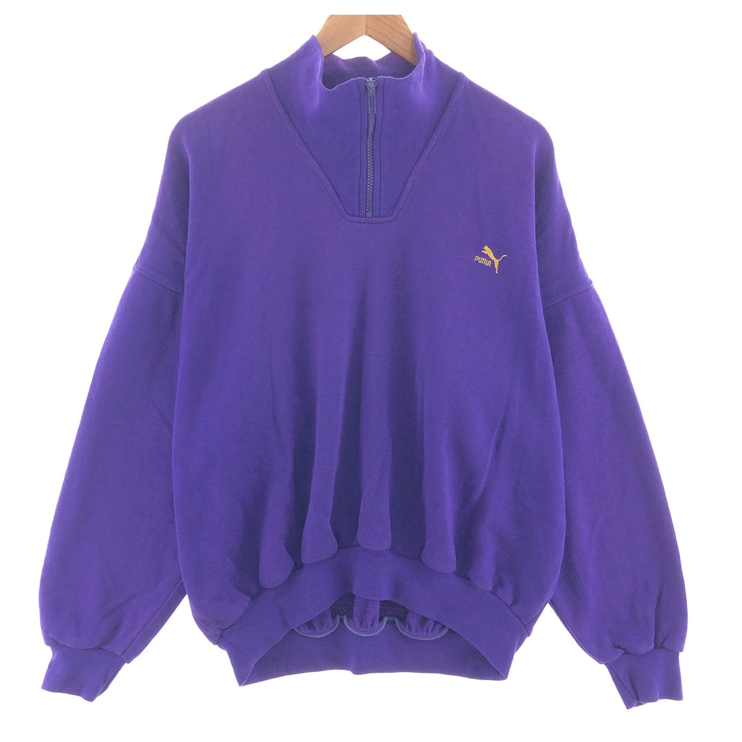 90'S PUMA Half Zip Sweatshirt Trainer Men's XL Vintage /eaa391616