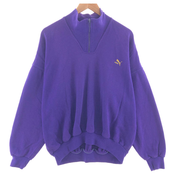 90'S PUMA Half Zip Sweatshirt Trainer Men's XL Vintage /eaa391616