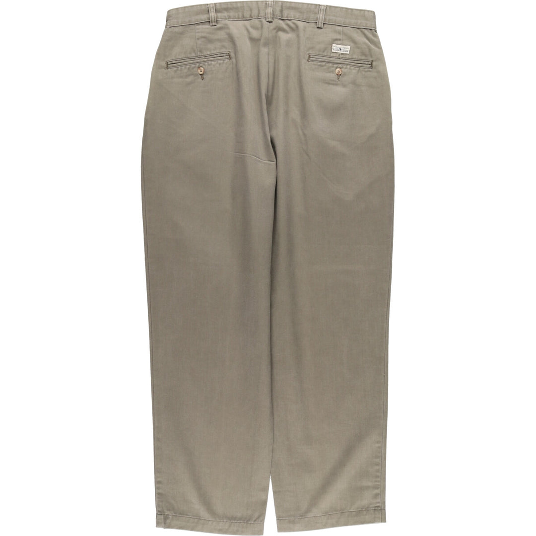Ralph Lauren POLO RALPH LAUREN Two-pleat chino pants for men, w35 / eaa391646