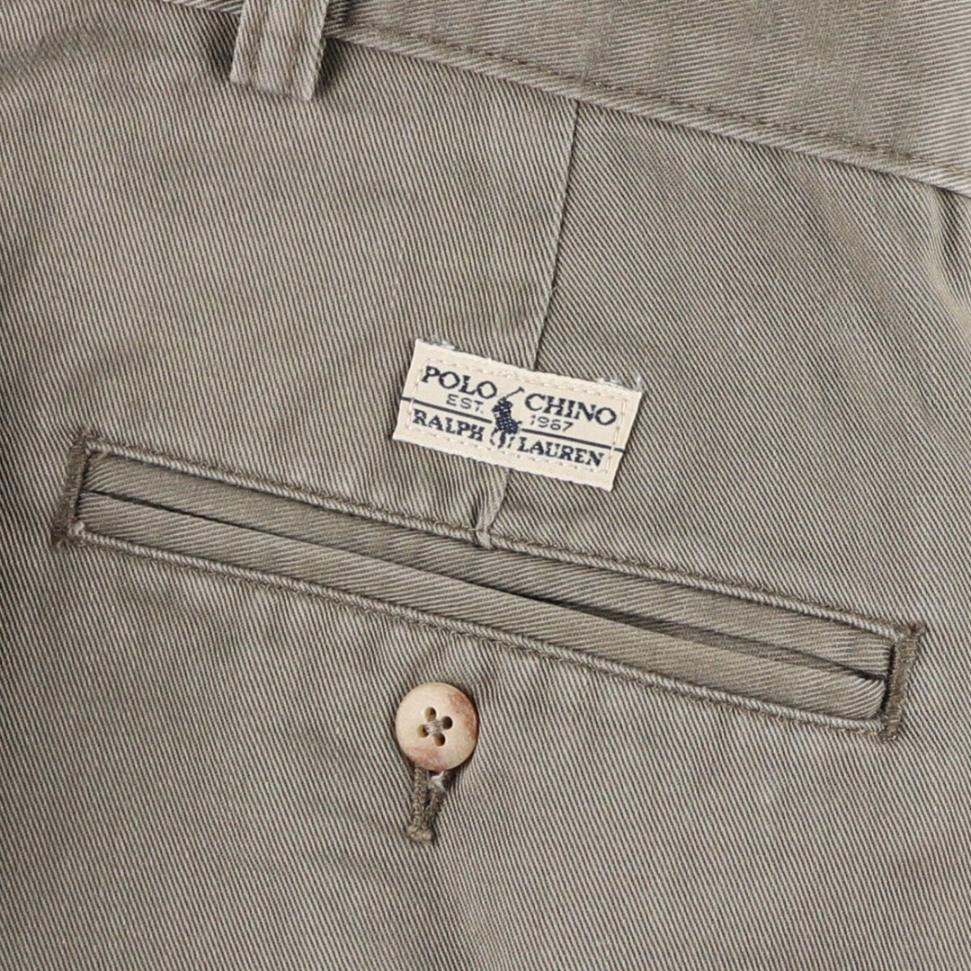 Ralph Lauren POLO RALPH LAUREN Two-pleat chino pants for men, w35 / eaa391646