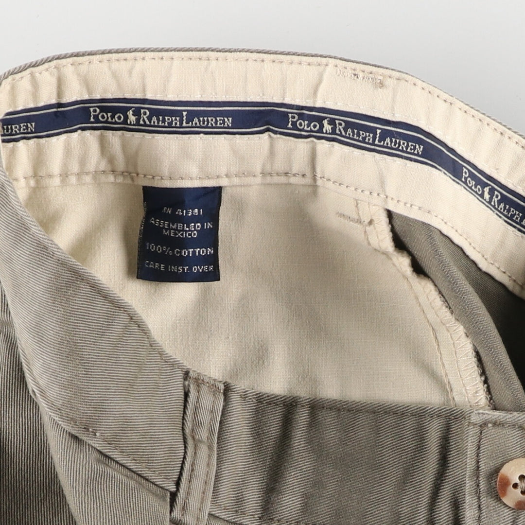 Ralph Lauren POLO RALPH LAUREN Two-pleat chino pants for men, w35 / eaa391646