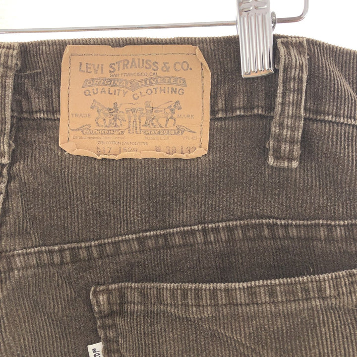 70s~80'S Levi's 517-1529 Bootcut Corduroy Pants Made in USA Men's W36 Vintage /eaa391649