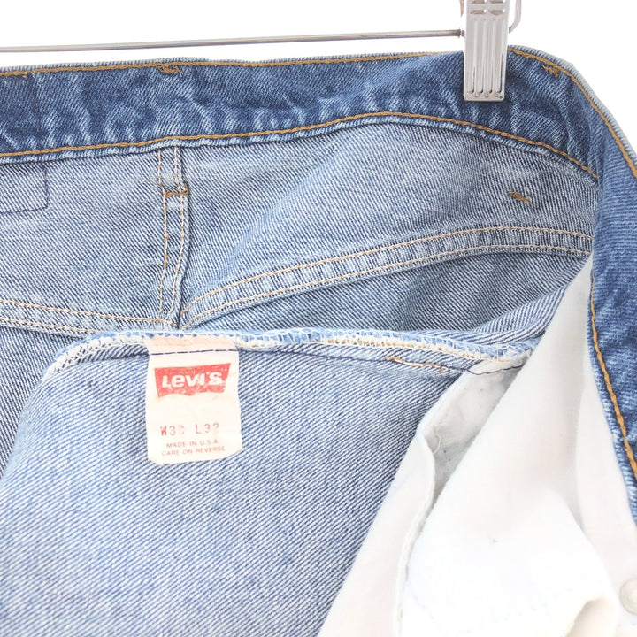 90'S Levi's 505 Tapered Denim Pants Made in USA Men's W33 Vintage /eaa391656