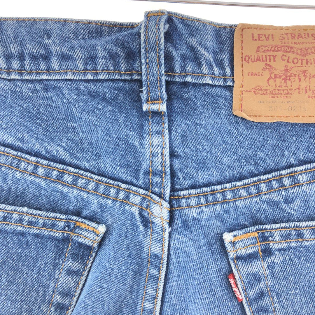 90'S Levi's 505 Tapered Denim Pants Made in USA Men's W33 Vintage /eaa391656