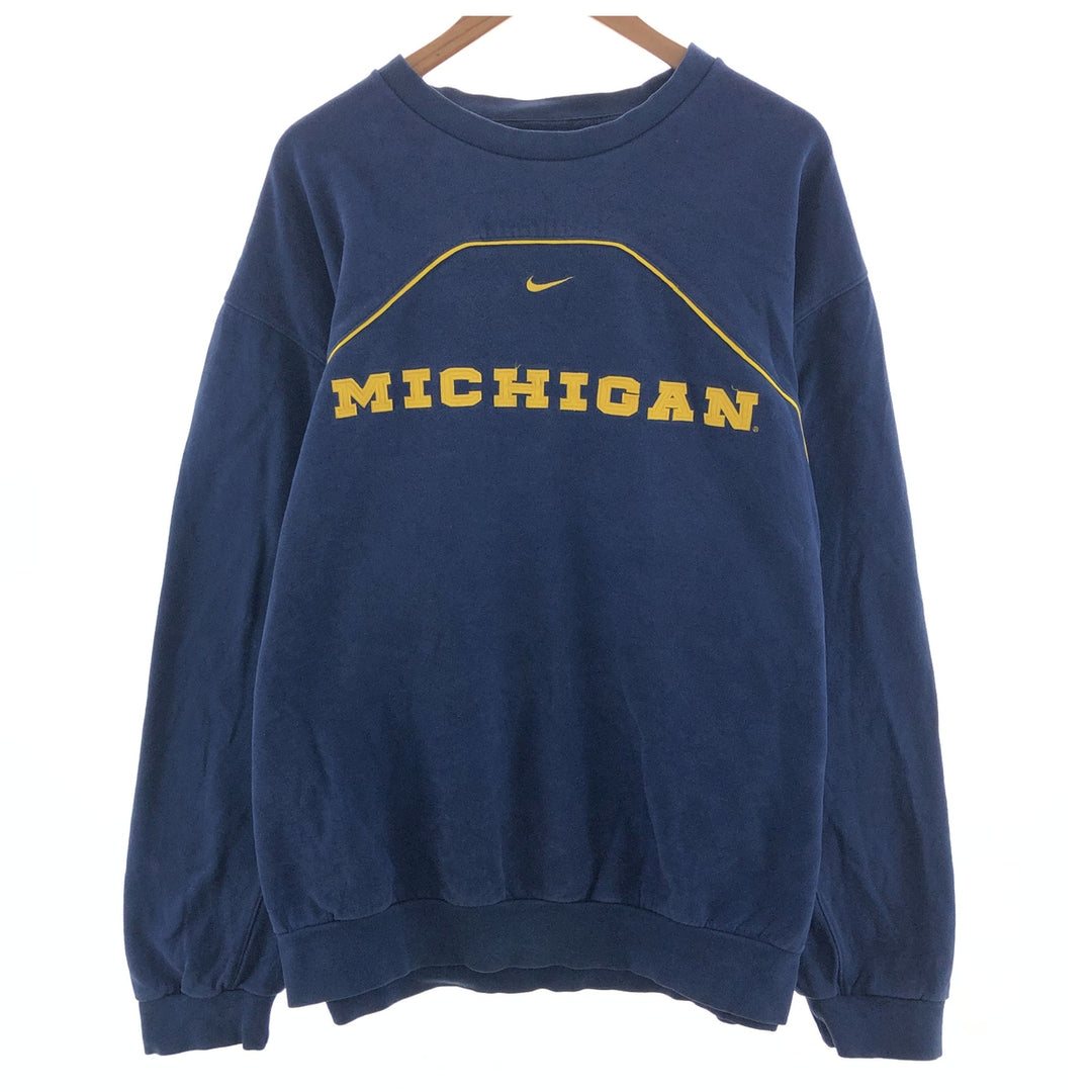 90s~00'S Nike NIKE TEAM MICHIGAN University of Michigan college sweatshirt, sweatshirt, men's XXL equivalent / eaa391693