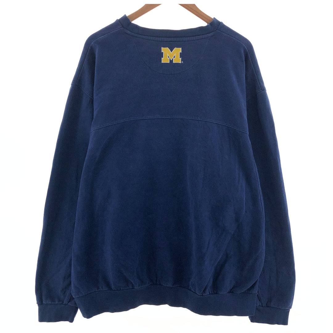 90s~00'S Nike NIKE TEAM MICHIGAN University of Michigan college sweatshirt, sweatshirt, men's XXL equivalent / eaa391693