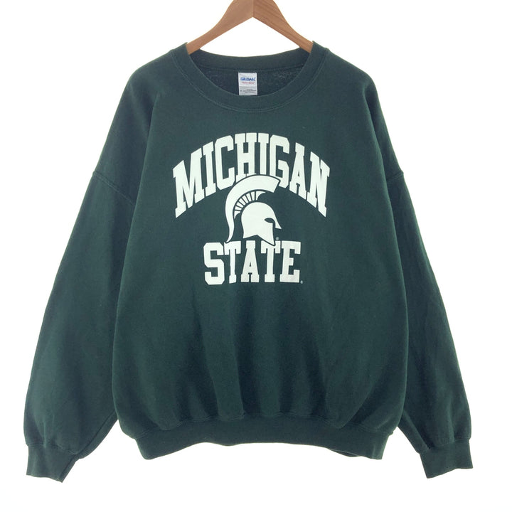 00'S Gildan MICHIGAN STATES College Sweatshirt, Men's XXL / eaa391700