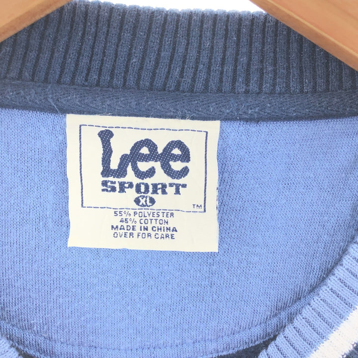 ~00'S Lee College Sweatshirt Trainer Men's XL /eaa391704