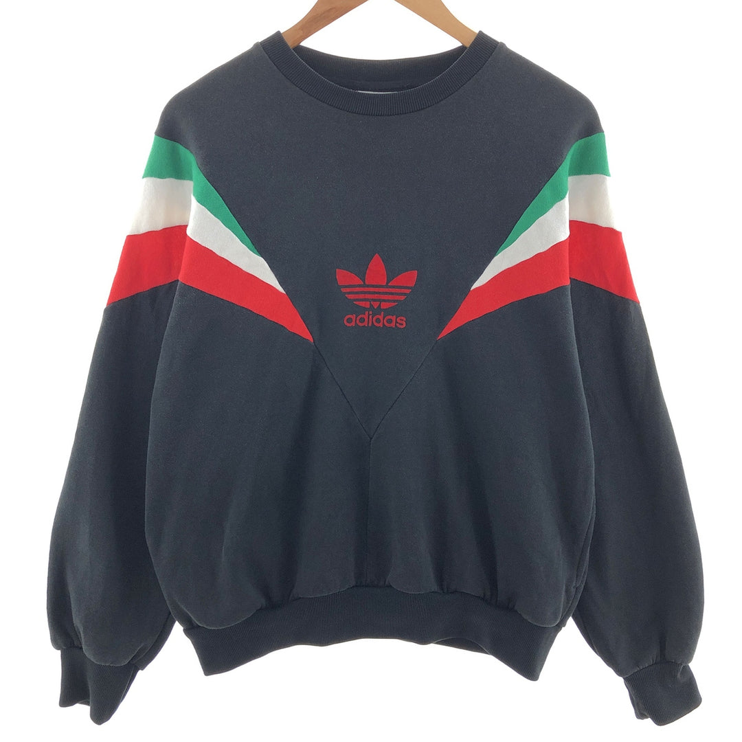 80'S Adidas logo sweatshirt, men's size L, vintage / eaa391707