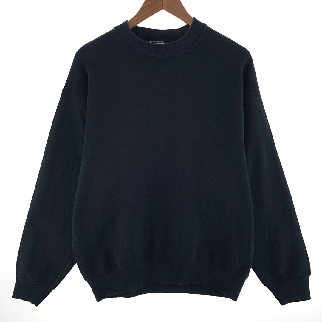 00'S Fruit of the Loom plain blank sweatshirt, made in the USA, size L for men / eaa391743