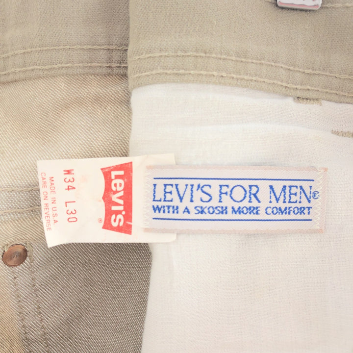 90'S Levi's Levi's for men Straight denim pants made in USA Men's w33 Vintage /eaa391813