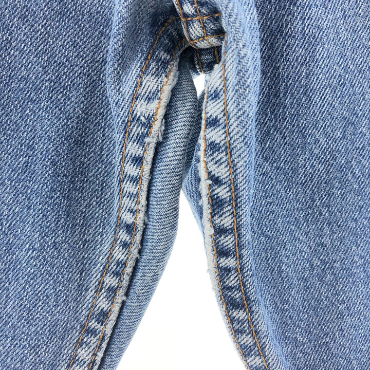 00'S Levi's 505 REGULAR FIT STRAIGHT LEG tapered denim pants women's L (w28) /eaa391817