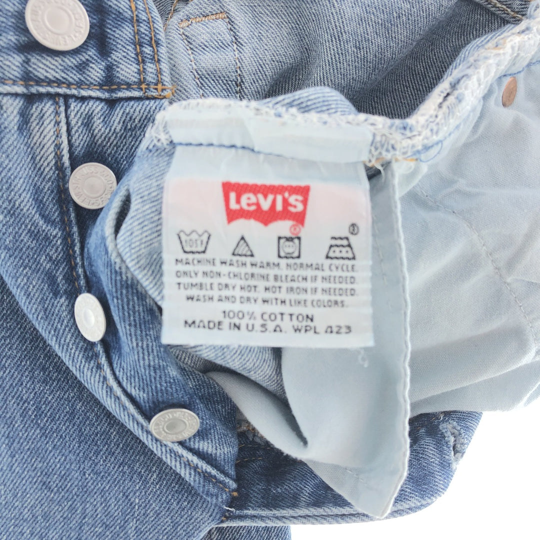 00'S Levi's 501 STUDENT Straight Denim Pants Made in USA Women's L (w27) /eaa391851