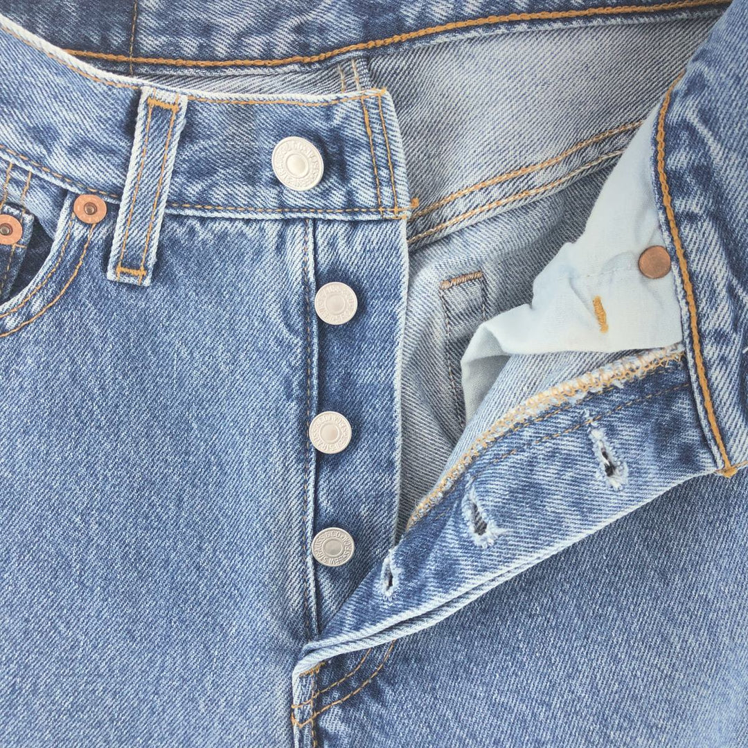 00'S Levi's 501 STUDENT Straight Denim Pants Made in USA Women's L (w27) /eaa391851