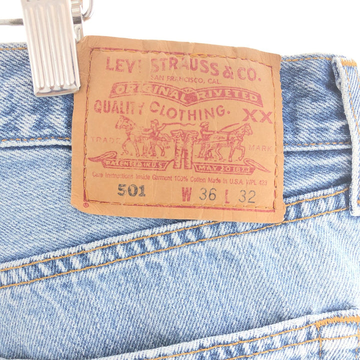 ~90'S Levi's 501 Straight Denim Pants Made in USA Men's W35 Vintage /eaa391870