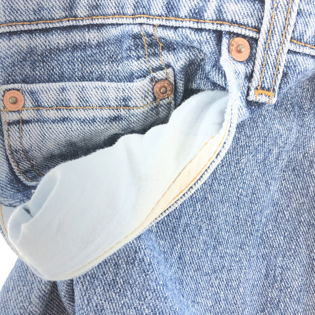 90'S Levi's 554 Tapered Denim Pants Made in USA Men's W36 Vintage /eaa391875