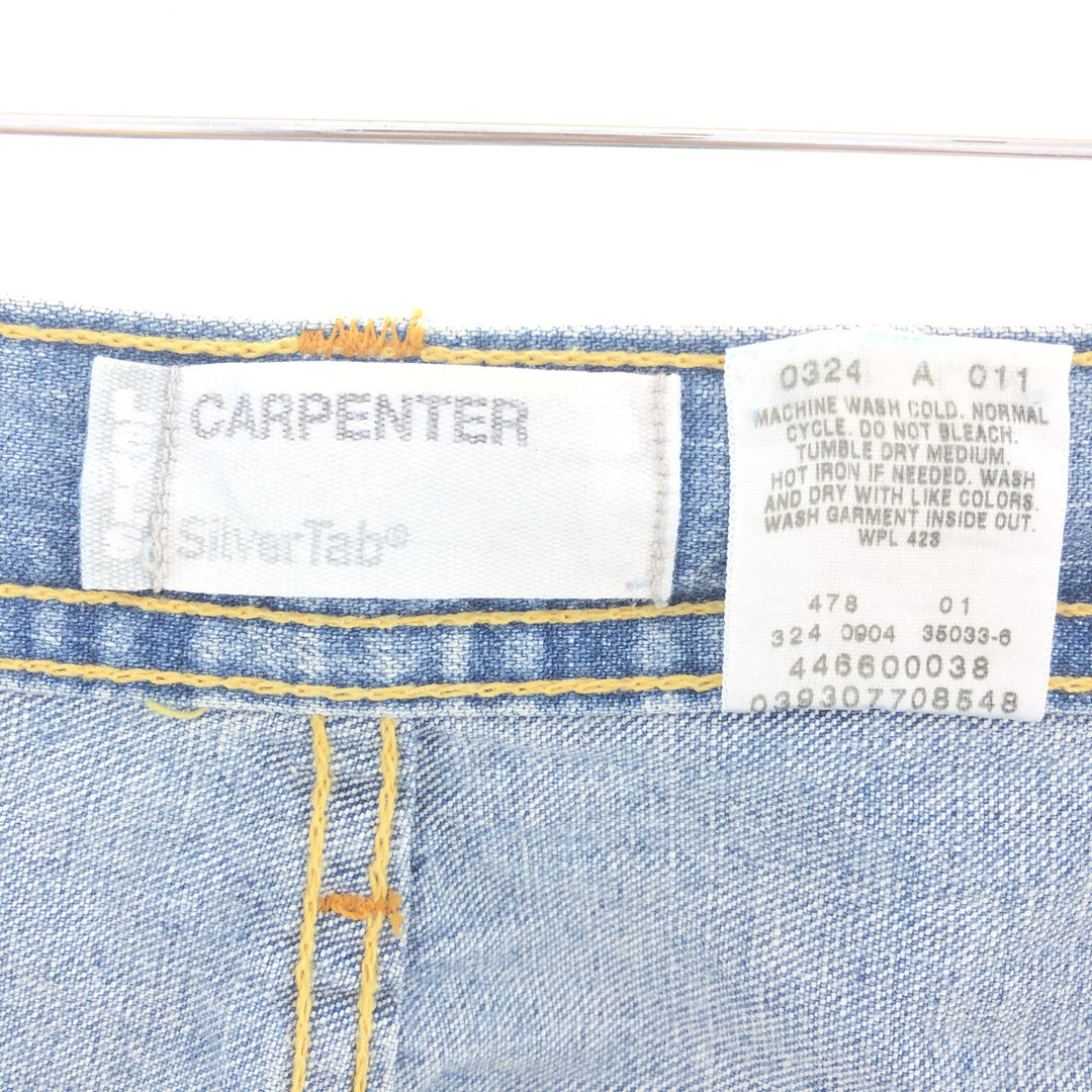 00'S Levi's SILVER TAB CARPENTER denim painter pants for men w38 / eaa391879