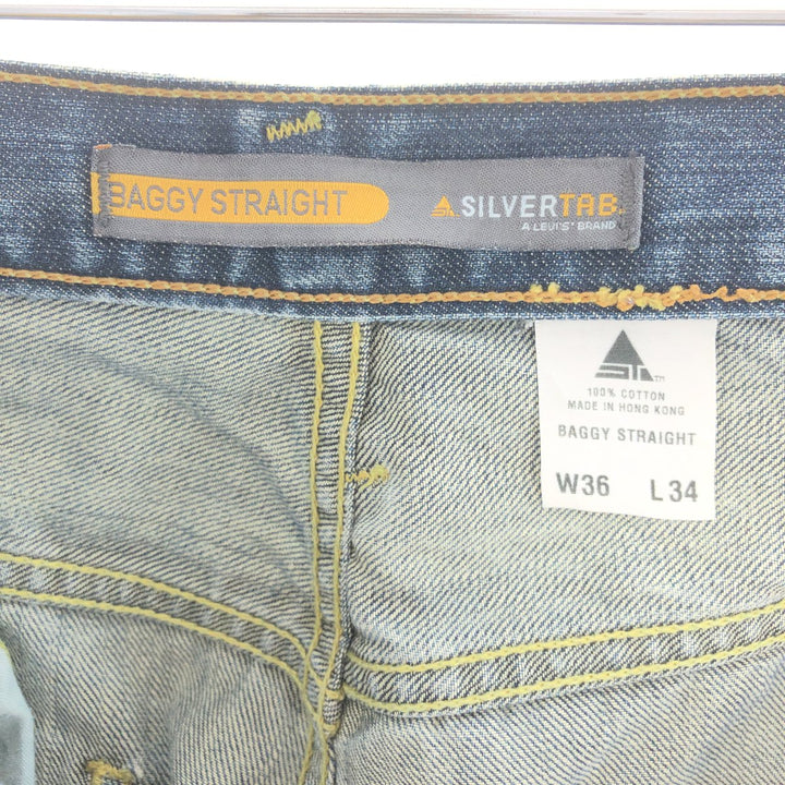 Levi's SILVER TAB Silver Tab BAGGY STRAIGHT Denim Pants Men's w38 / eaa391896