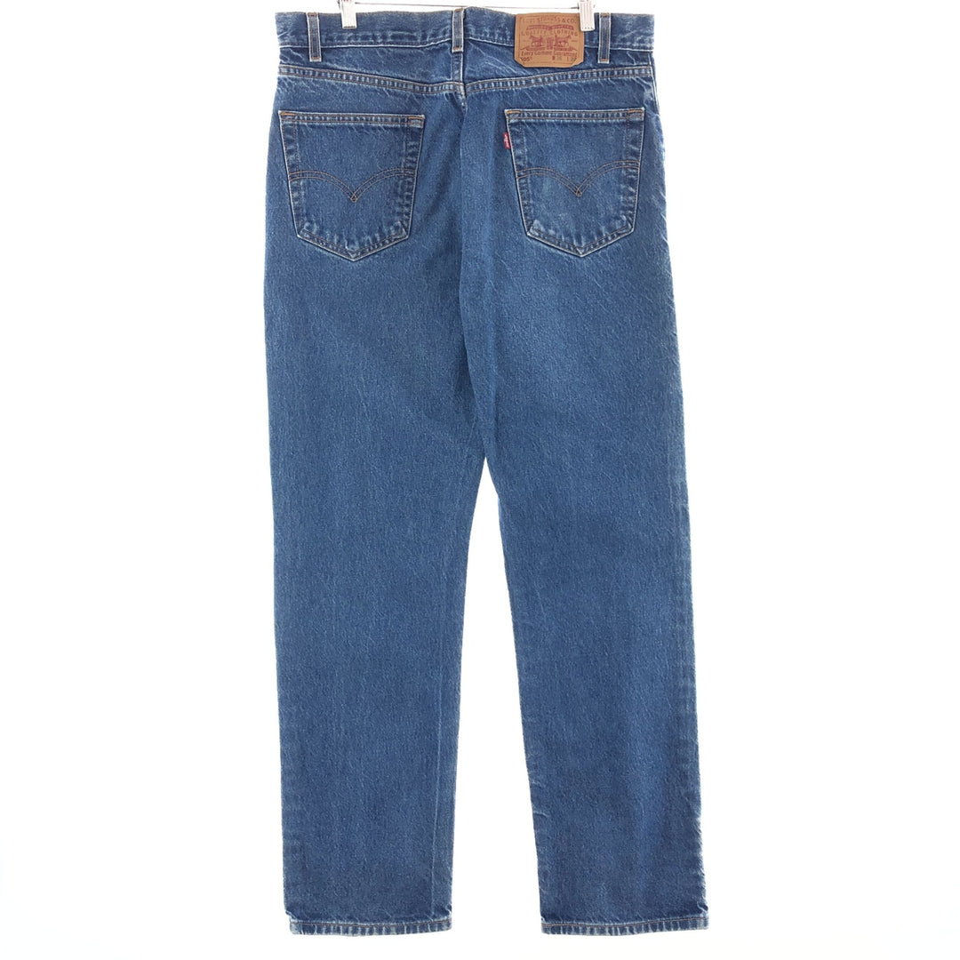 00'S Levi's 505 REGULAR FIT STRAIGHT LEG tapered denim pants made in USA men's w36 /eaa391911