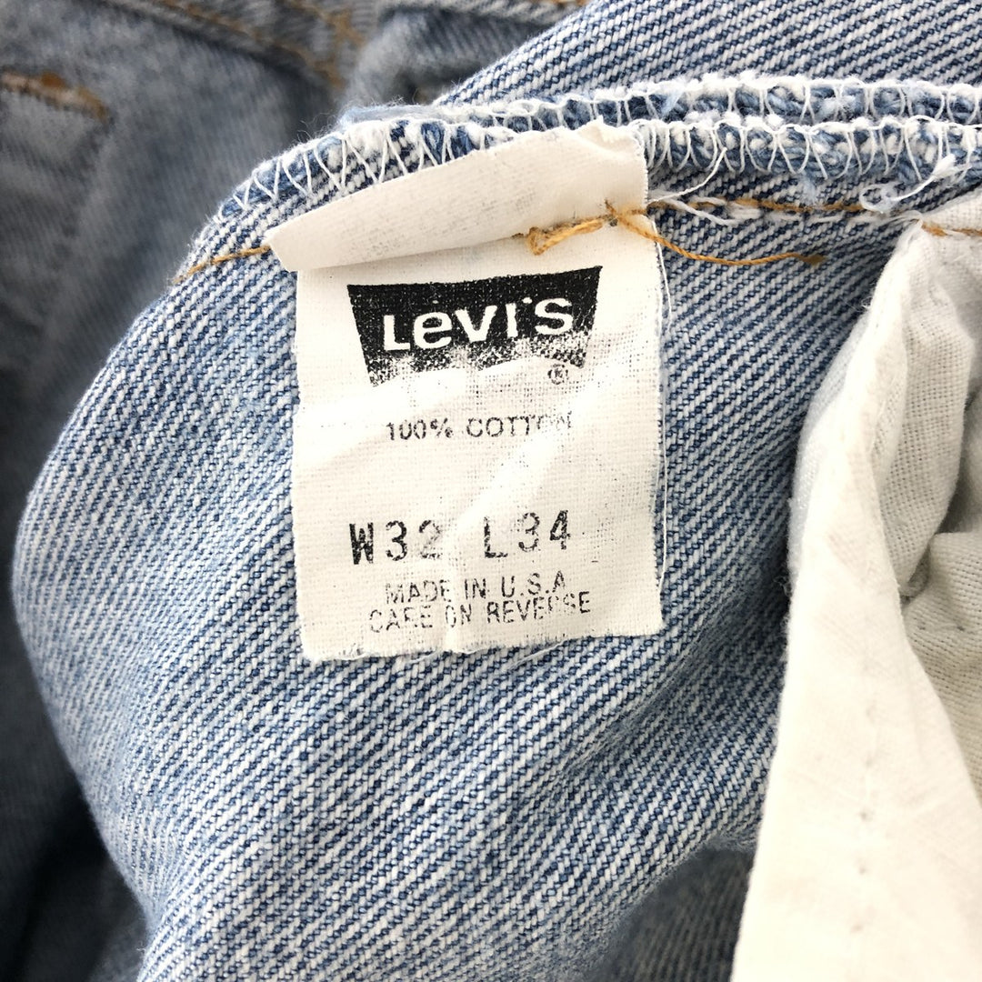 90'S Levi's 501 Straight Denim Pants Made in USA Men's W31 Vintage /eaa391914