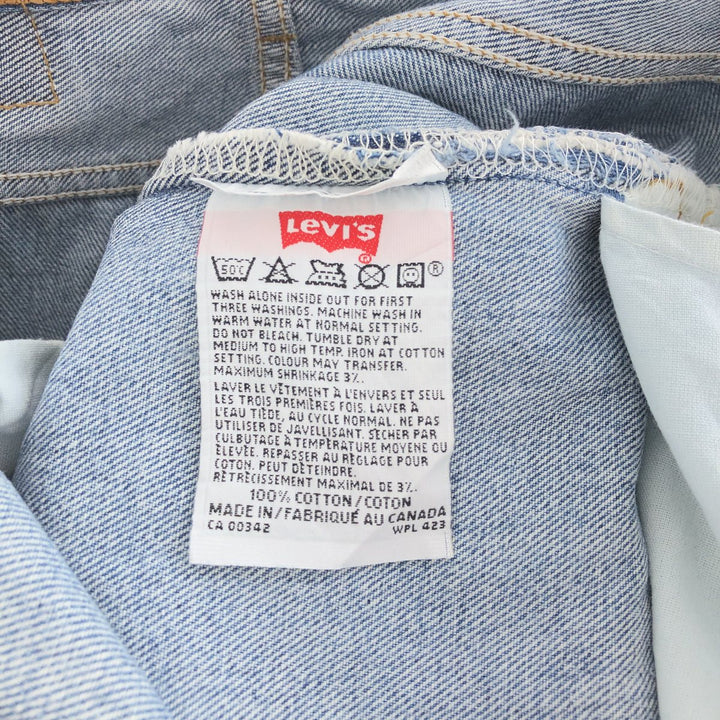 90'S Levi's 501 Straight Denim Pants Made in Canada Women's M (w26) Vintage /eaa391916