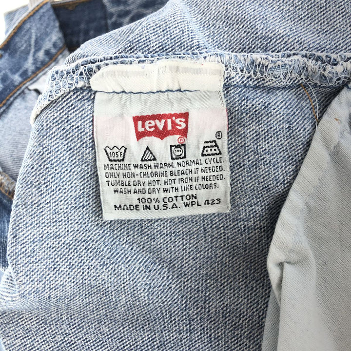 90'S Levi's 501 Straight Denim Pants Made in USA Men's W30 Vintage /eaa391917