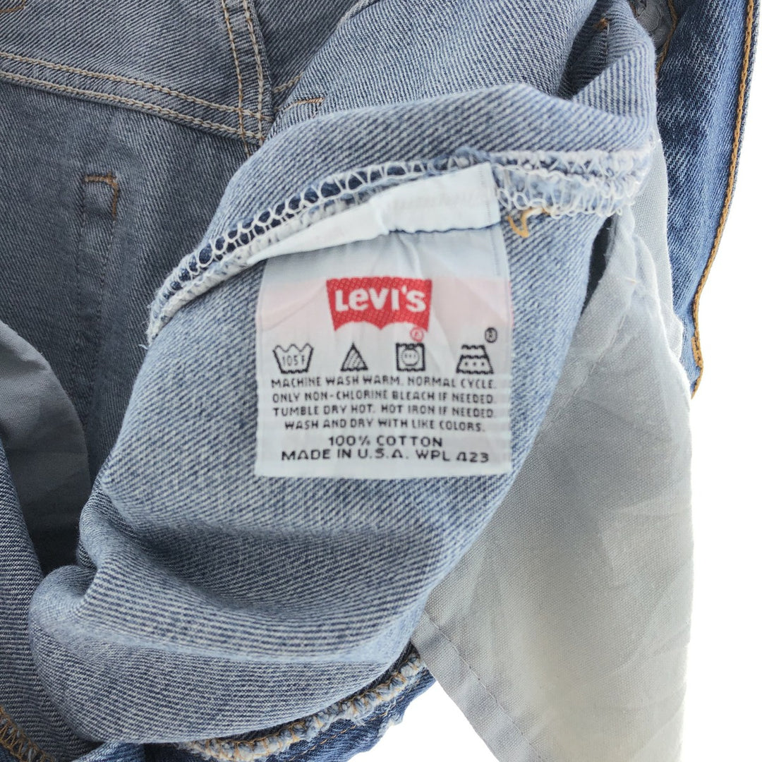 90'S Levi's 501 Straight Denim Pants Made in USA Men's W30 Vintage /eaa391929