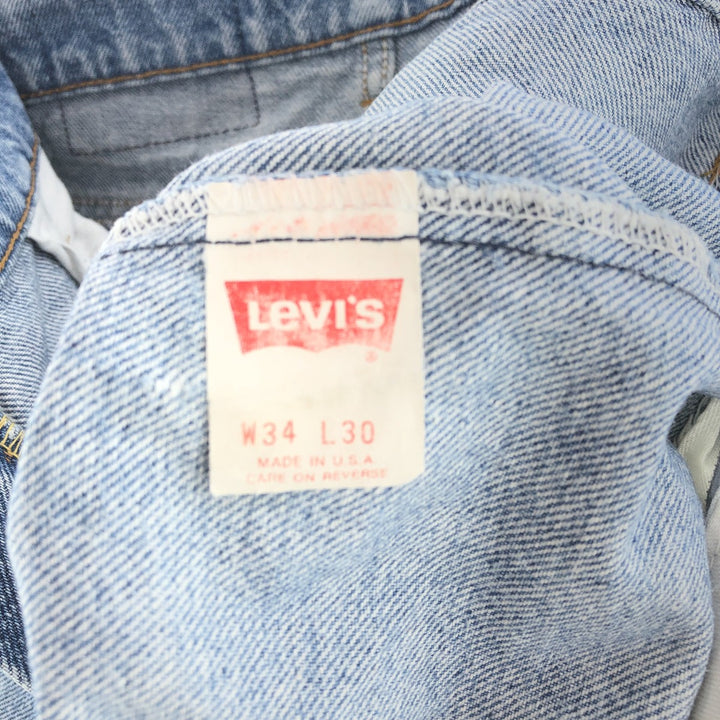 90'S Levi's 506-0213 Tapered Denim Pants Made in USA Men's W34 Vintage /eaa391931