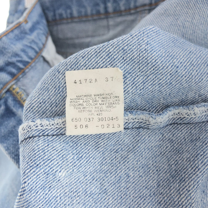 90'S Levi's 506-0213 Tapered Denim Pants Made in USA Men's W34 Vintage /eaa391931
