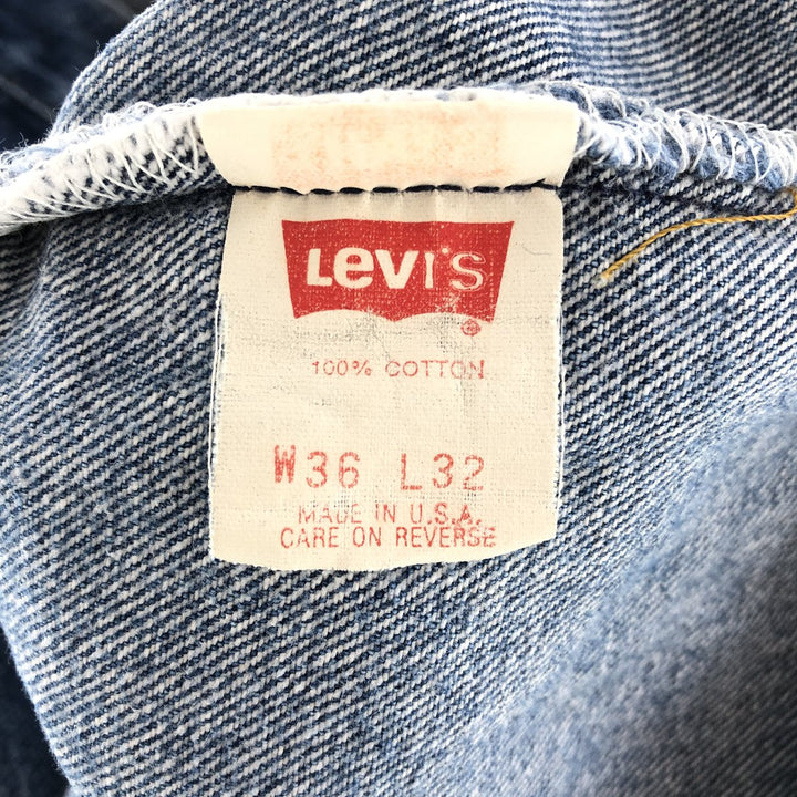 90'S Levi's 501 Straight Denim Pants Made in USA Men's W33 Vintage /eaa391933