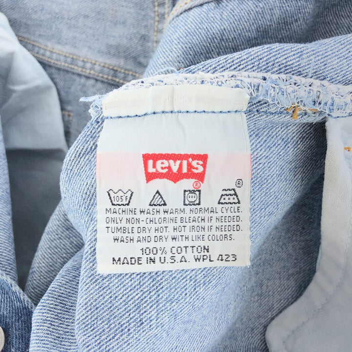 90'S Levi's 501 Straight Denim Pants Made in USA Men's W35 Vintage /eaa391934