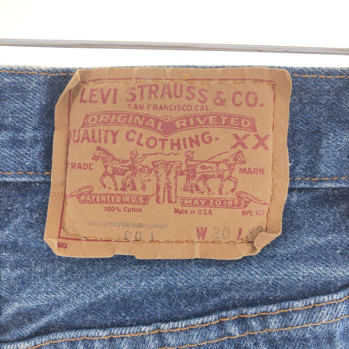 80'S Levi's 501 Straight Denim Pants Made in USA Women's L (w28) Vintage /eaa391940