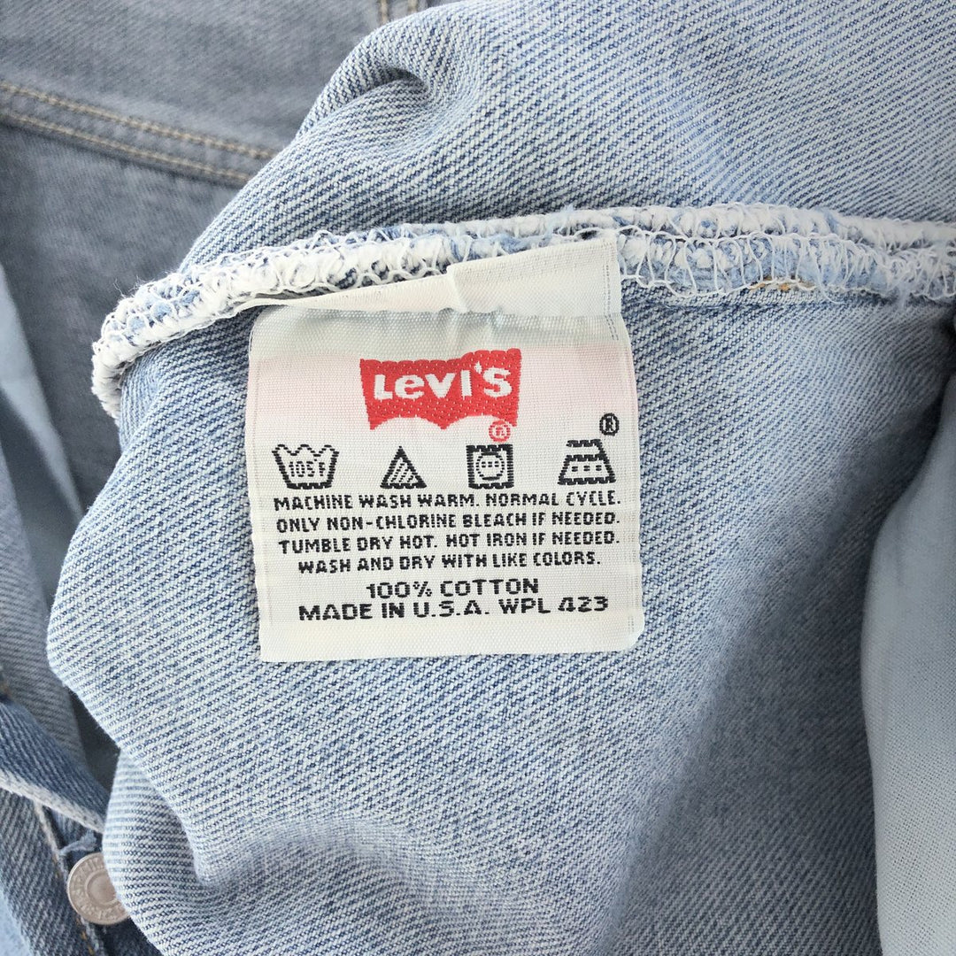 90'S Levi's 501 Straight Denim Pants Made in USA Men's W35 Vintage /eaa391961