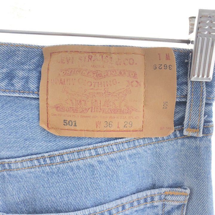 90'S Levi's 501 Straight Denim Pants Made in USA Men's W35 Vintage /eaa391961