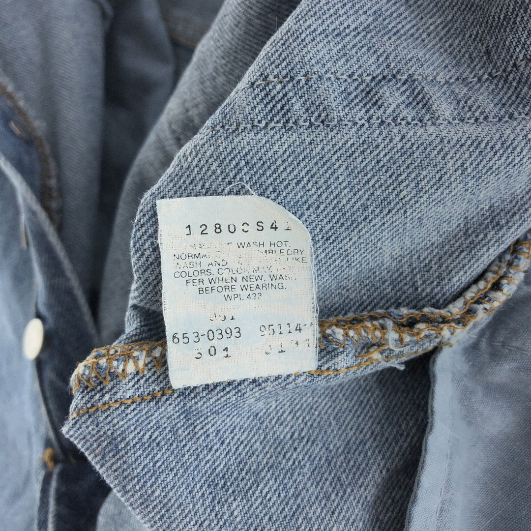 90'S Levi's 501 Straight Denim Pants Made in USA Men's W31 Vintage /eaa391962