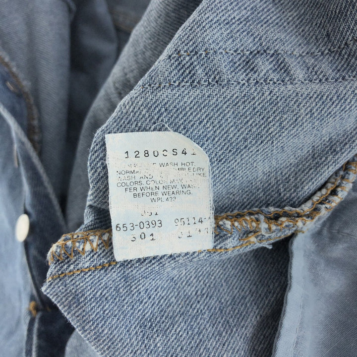 90'S Levi's 501 Straight Denim Pants Made in USA Men's W31 Vintage /eaa391962