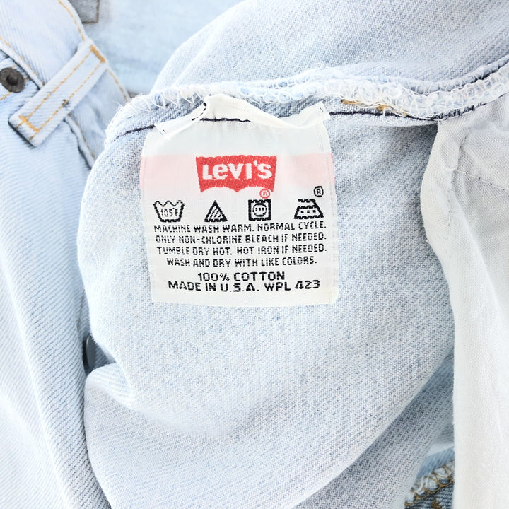 90'S Levi's 501 Straight Denim Pants Made in USA Men's W30 Vintage /eaa391965