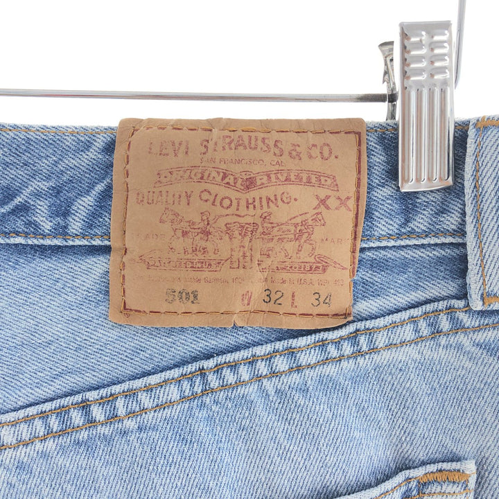 90'S Levi's 501 Straight Denim Pants Made in USA Men's W31 Vintage /eaa391967