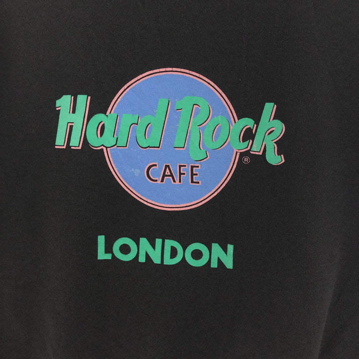 90'S Hard Rock Cafe London Advertising Sweatshirt, Men's L, Vintage /eaa391987