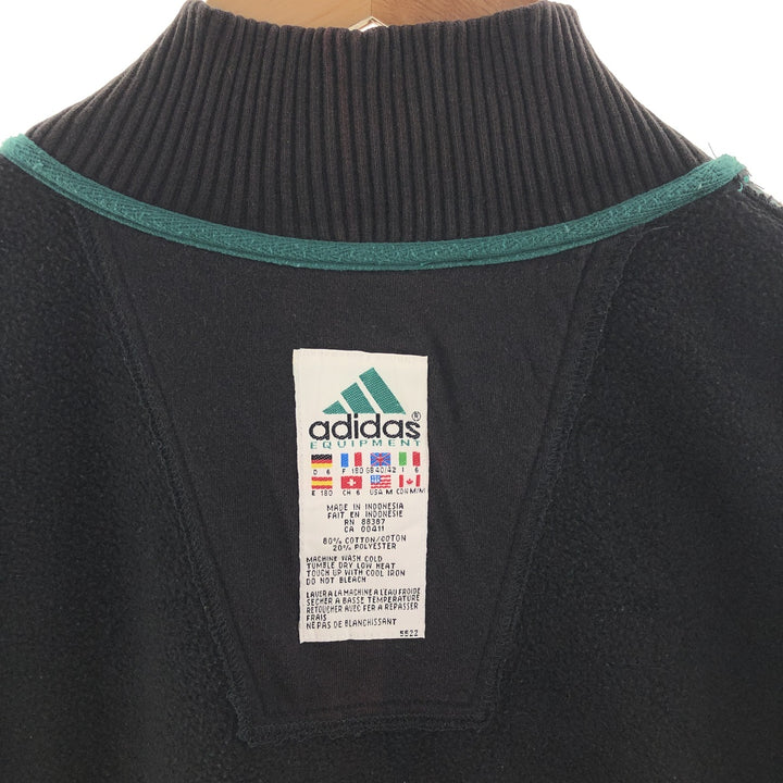 90s-00'S Adidas Half Zip Sweatshirt Trainer Men's XL /eaa392003