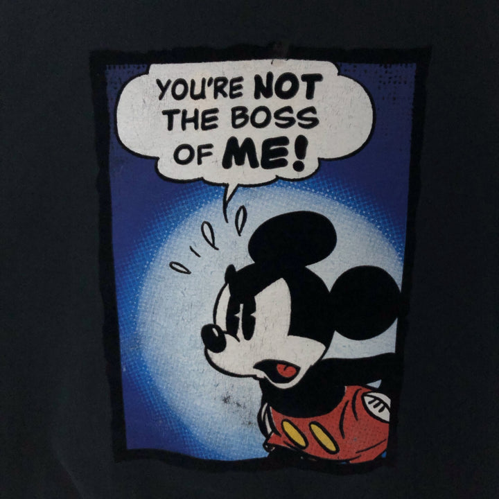 Disney MICKEY MOUSE Mickey Mouse character sweatshirt, trainer, men's L /eaa392070