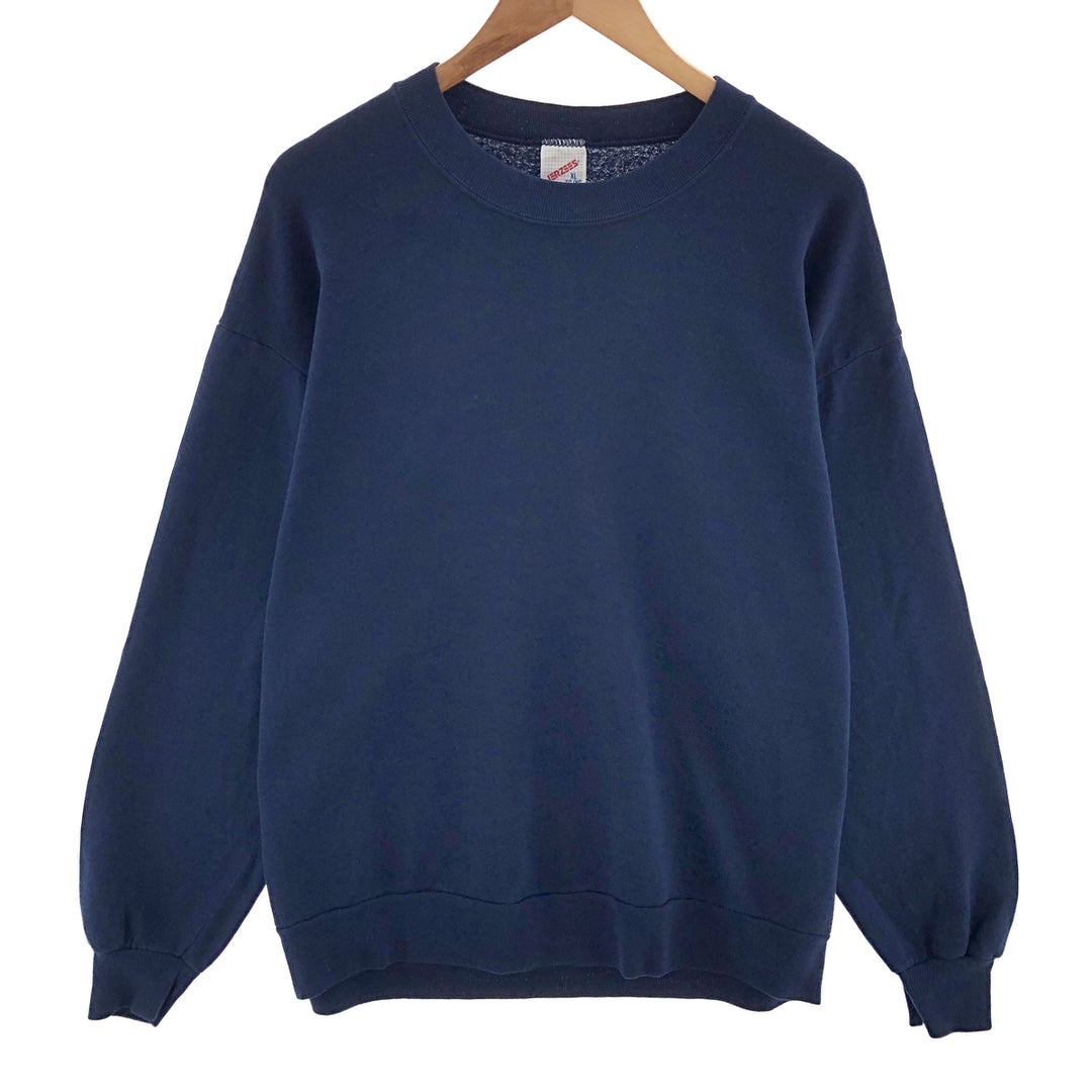 90'S Jerzees Plain Blank Sweatshirt Trainer Made in USA Men's XL Vintage /eaa392079