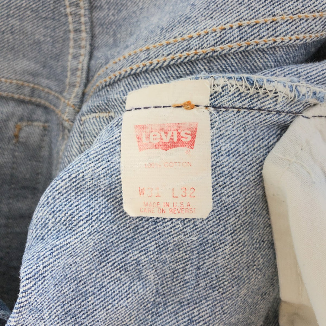 90'S Levi's 501 Straight Denim Pants Made in USA Men's W29 Vintage /eaa392151