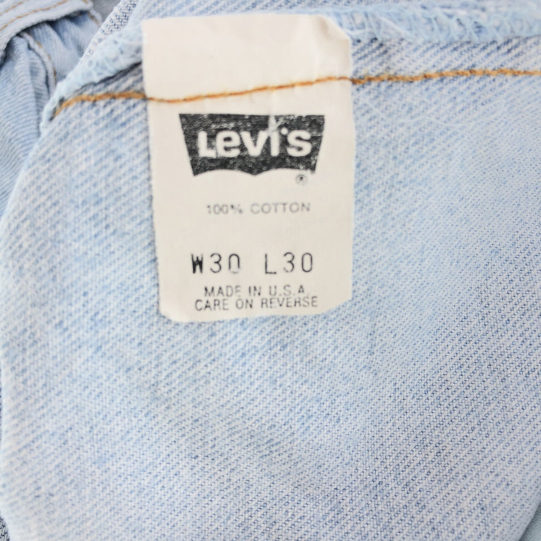 90'S Levi's 501 Straight Denim Pants Made in USA Men's W29 Vintage /eaa392171