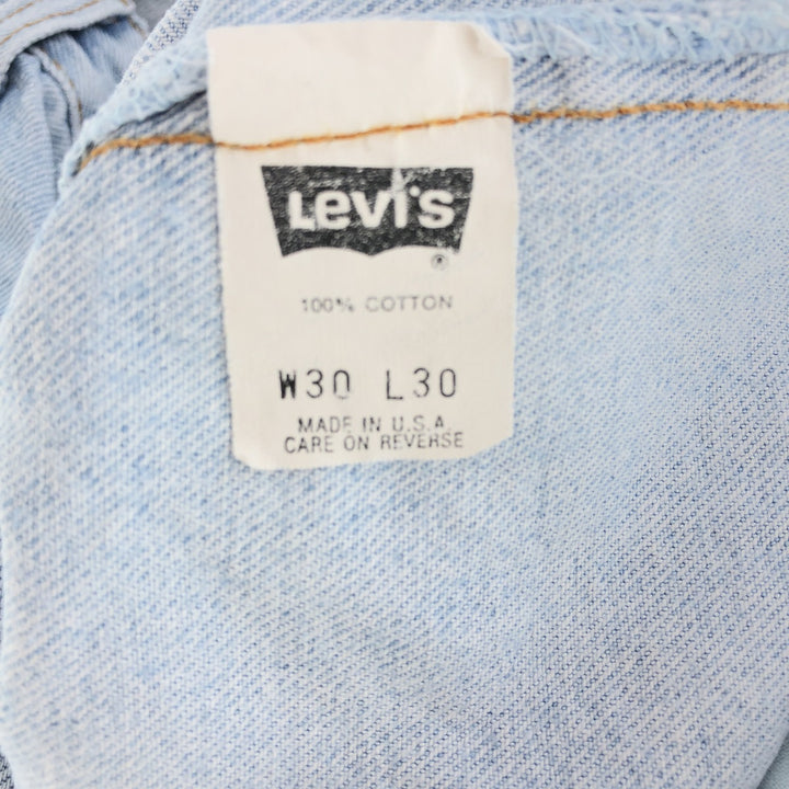 90'S Levi's 501 Straight Denim Pants Made in USA Men's W29 Vintage /eaa392171