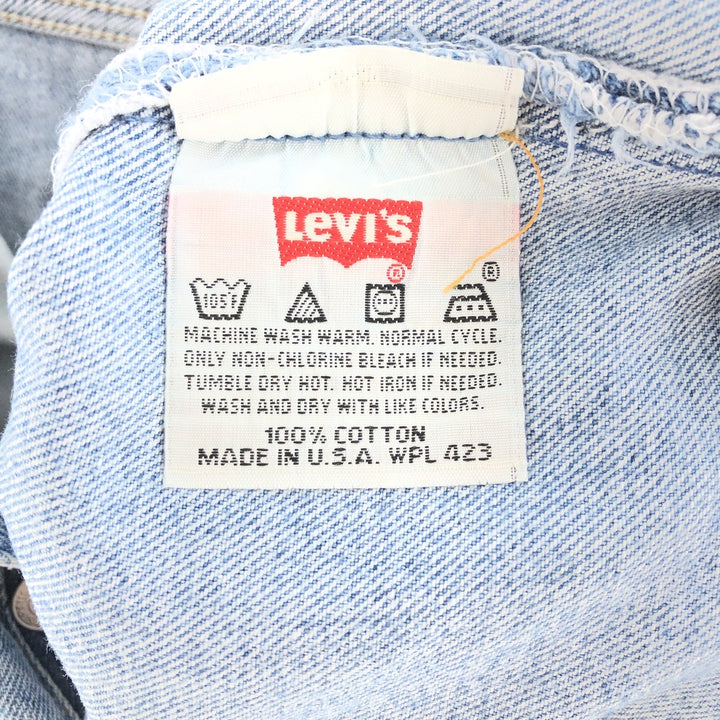 90'S Levi's 501 Straight Denim Pants Made in USA Men's W30 Vintage /eaa392172