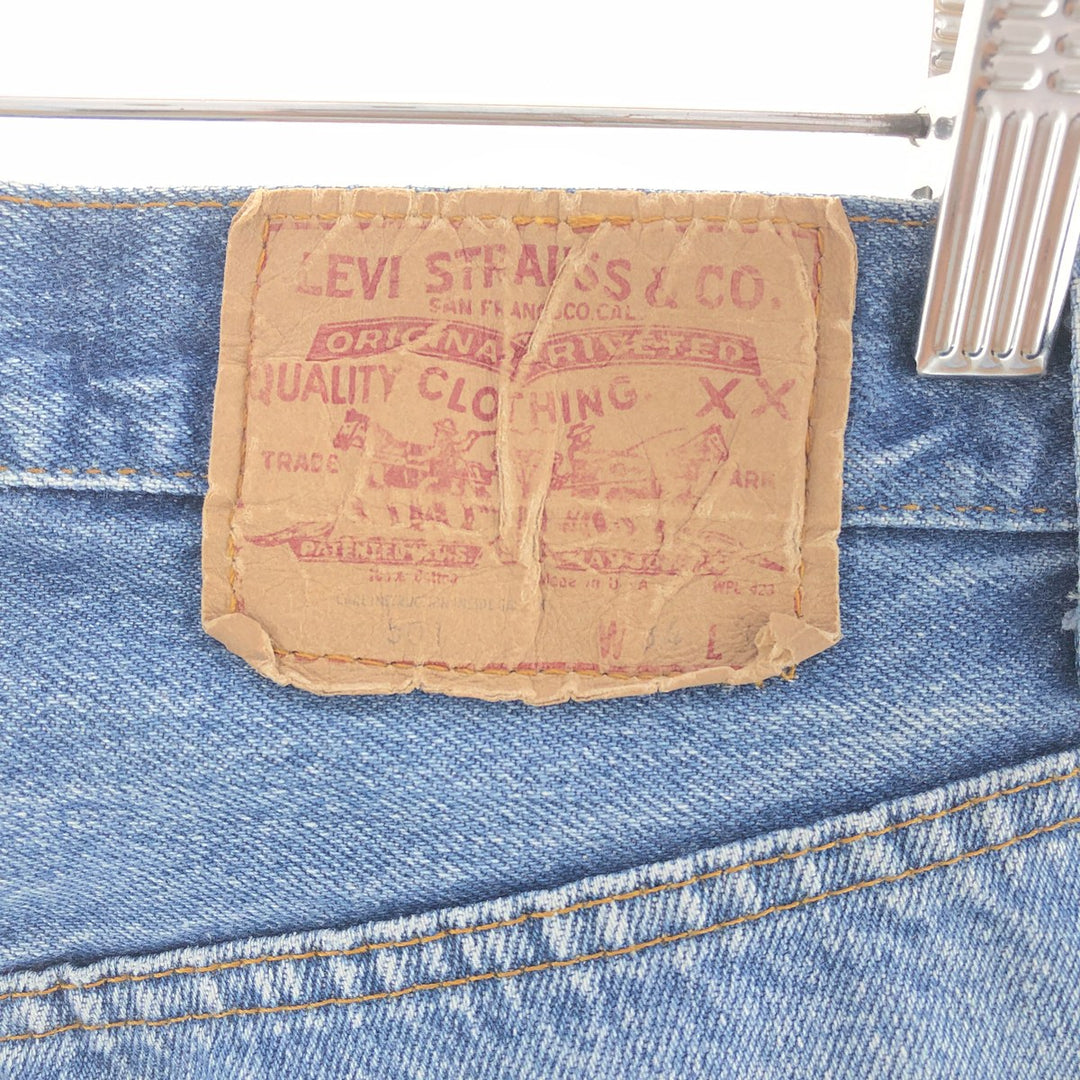 80'S Levi's 501 Straight Denim Pants Made in USA Men's W31 Vintage /eaa392186