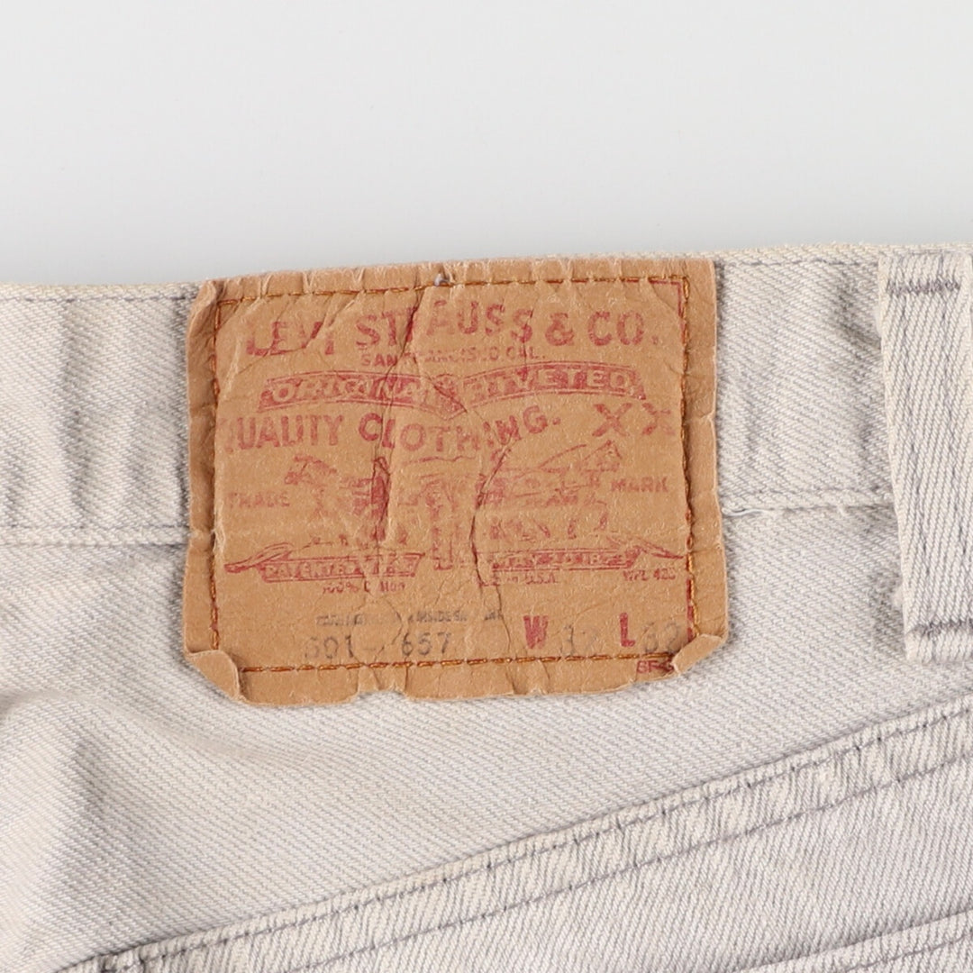 80'S Levi's 501-0657 Straight Denim Pants Made in USA Men's W31 Vintage /eaa392189