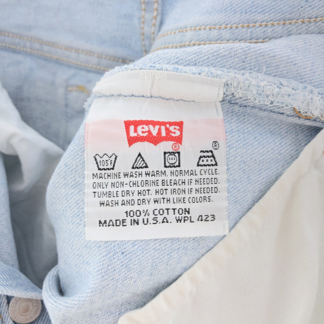 90'S Levi's 501 Straight Denim Pants Made in USA Men's W29 Vintage /eaa392195