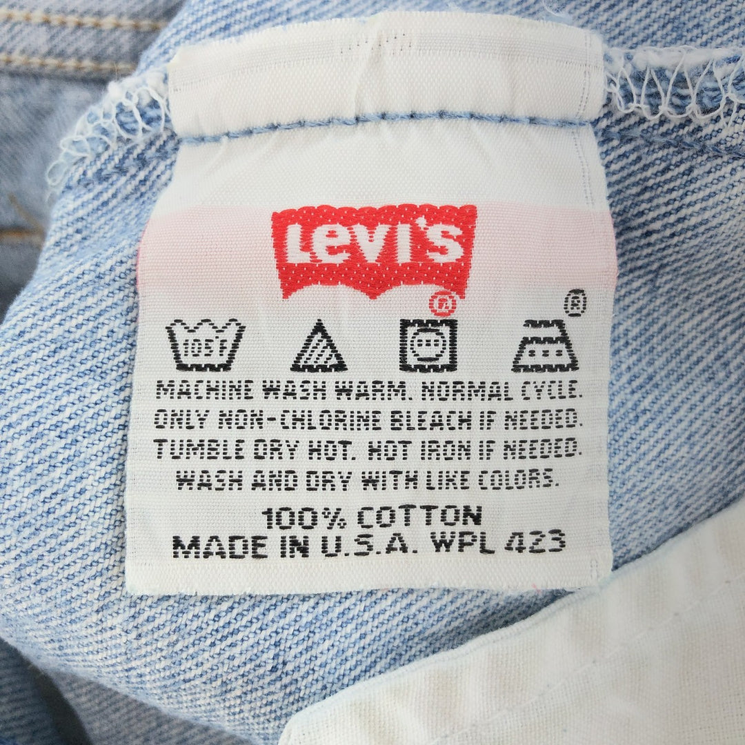 90'S Levi's 501-0193 Straight Denim Pants Made in USA Men's W33 Vintage /eaa392204